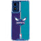 NBA Charlotte Hornets Canvas Moto G 5G (2024) Clear Case